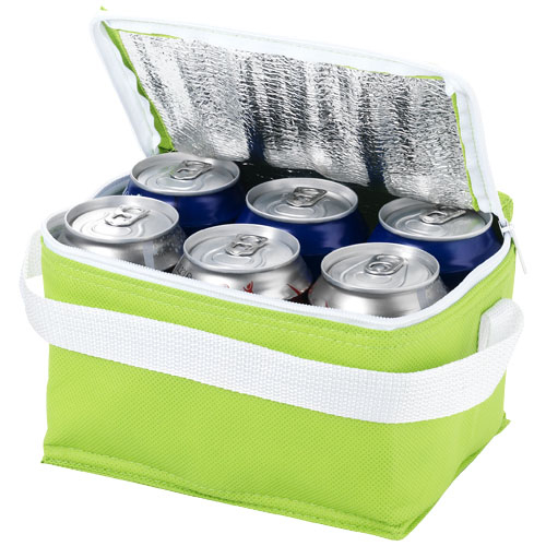 Sac isotherme publicitaire - Spectrum - 6 canettes Citron vert